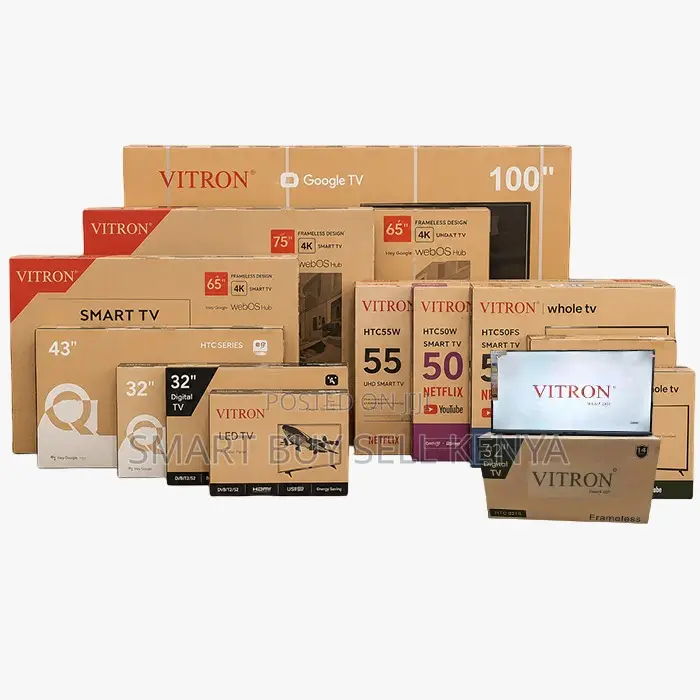 1 Year Warranty 24,43,55,65 Inch Android Digital QLed TVs Wholesale