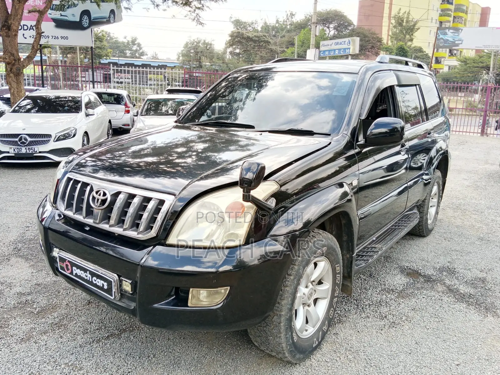 Toyota Land Cruiser Prado 2008 Black