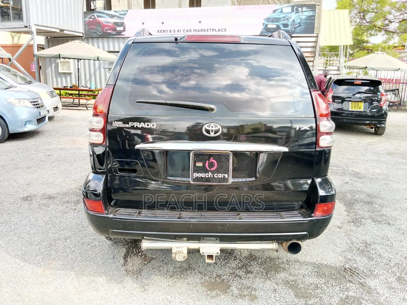 Toyota Land Cruiser Prado 2008 Black