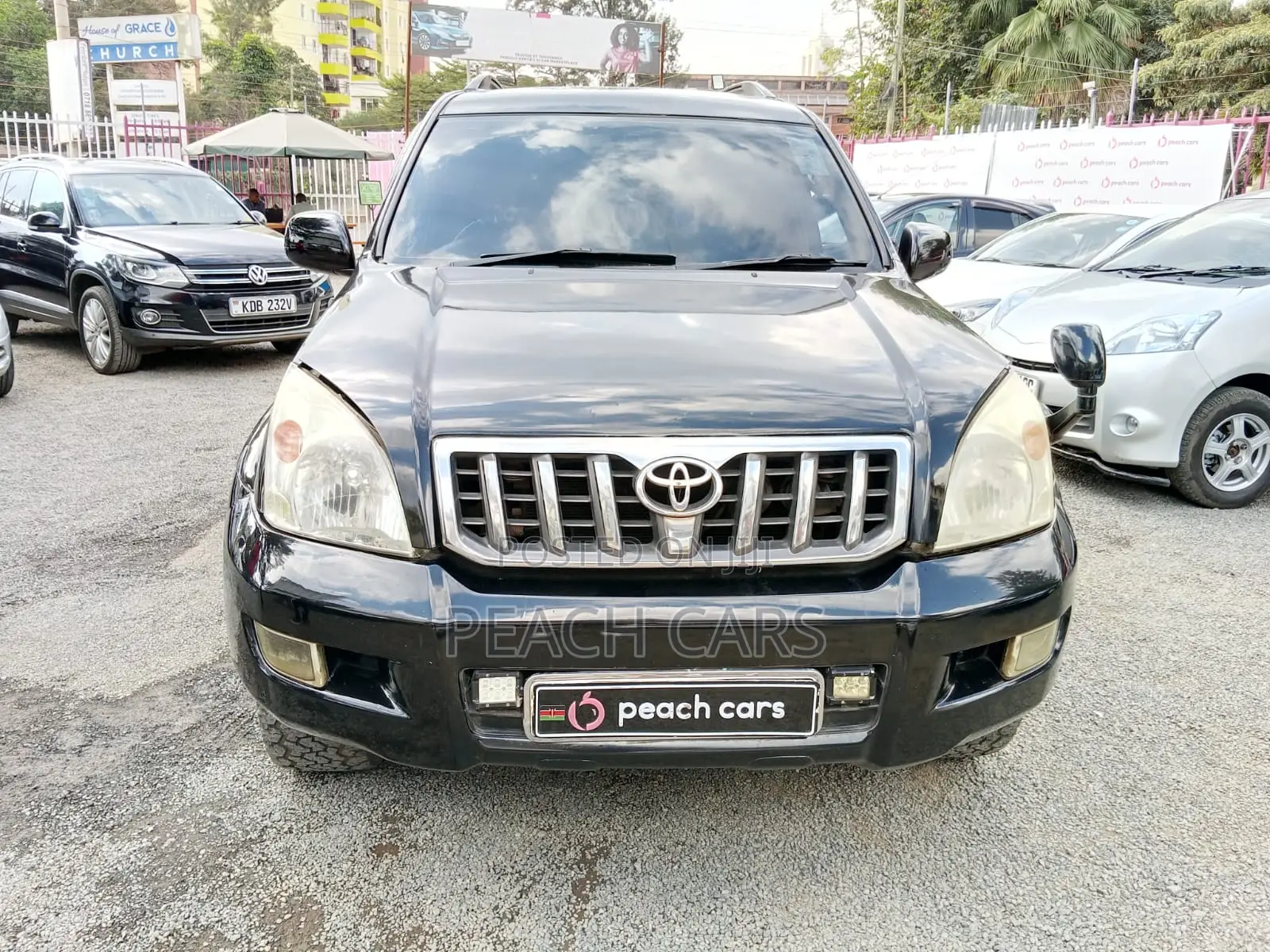 Toyota Land Cruiser Prado 2008 Black
