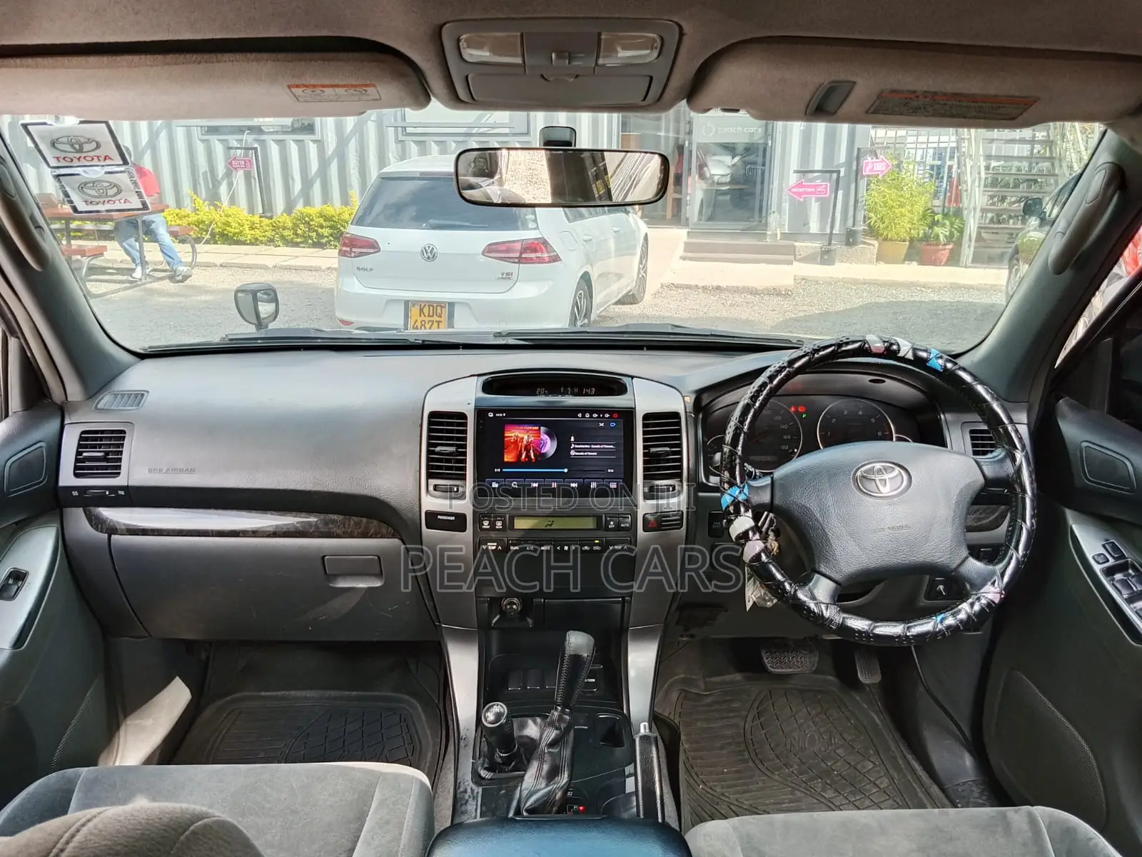 Toyota Land Cruiser Prado 2008 Black