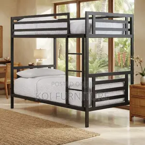 Steel Bunk Bed With Rail