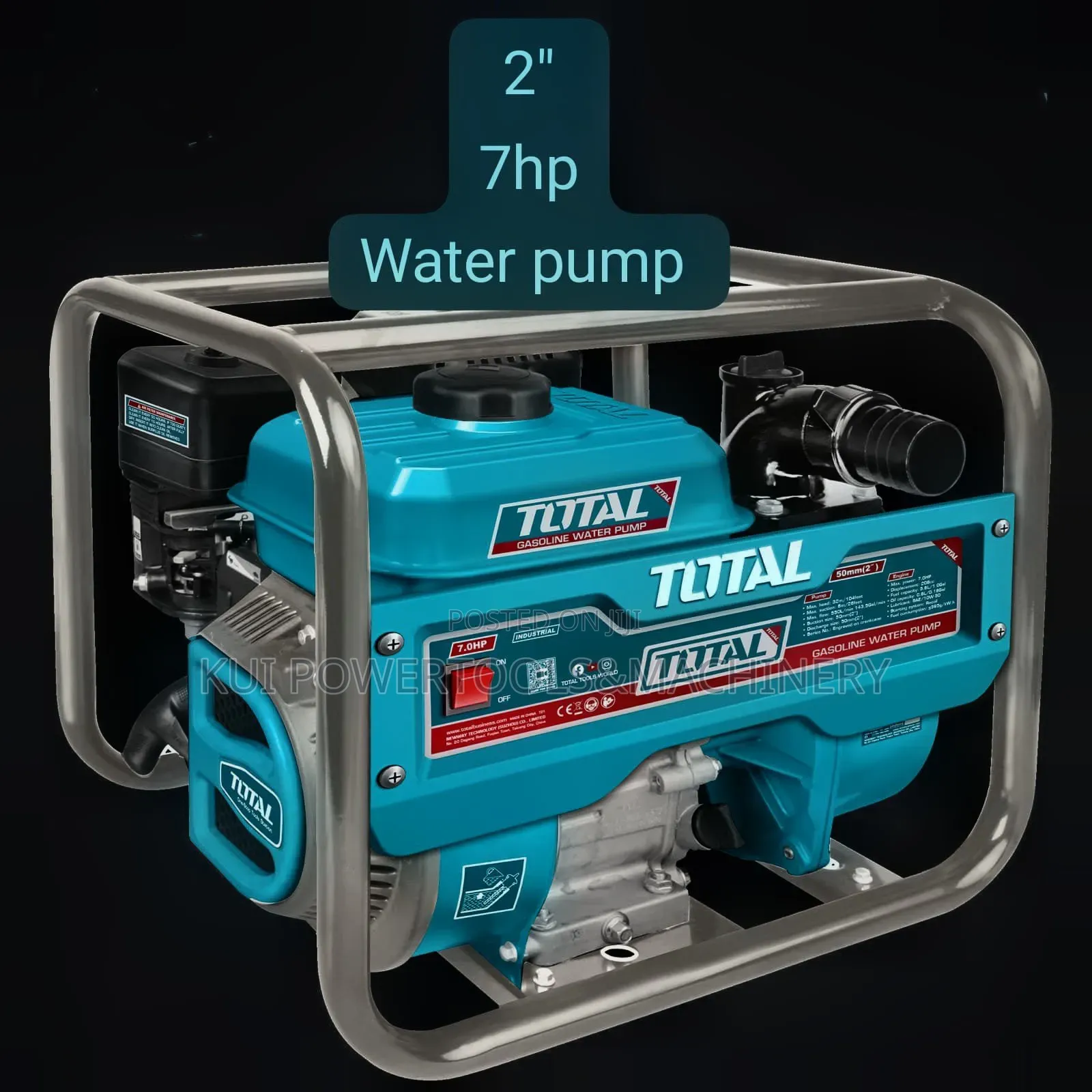 Total 2" Water Pump/ 7hp Water Pump