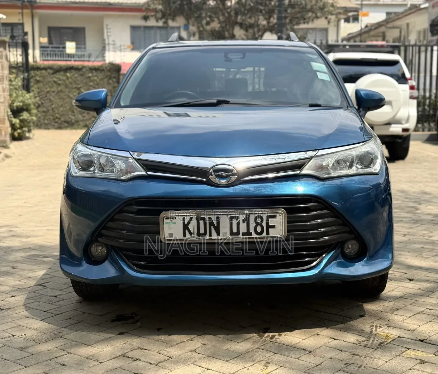Toyota Corolla Fielder 2015 Blue