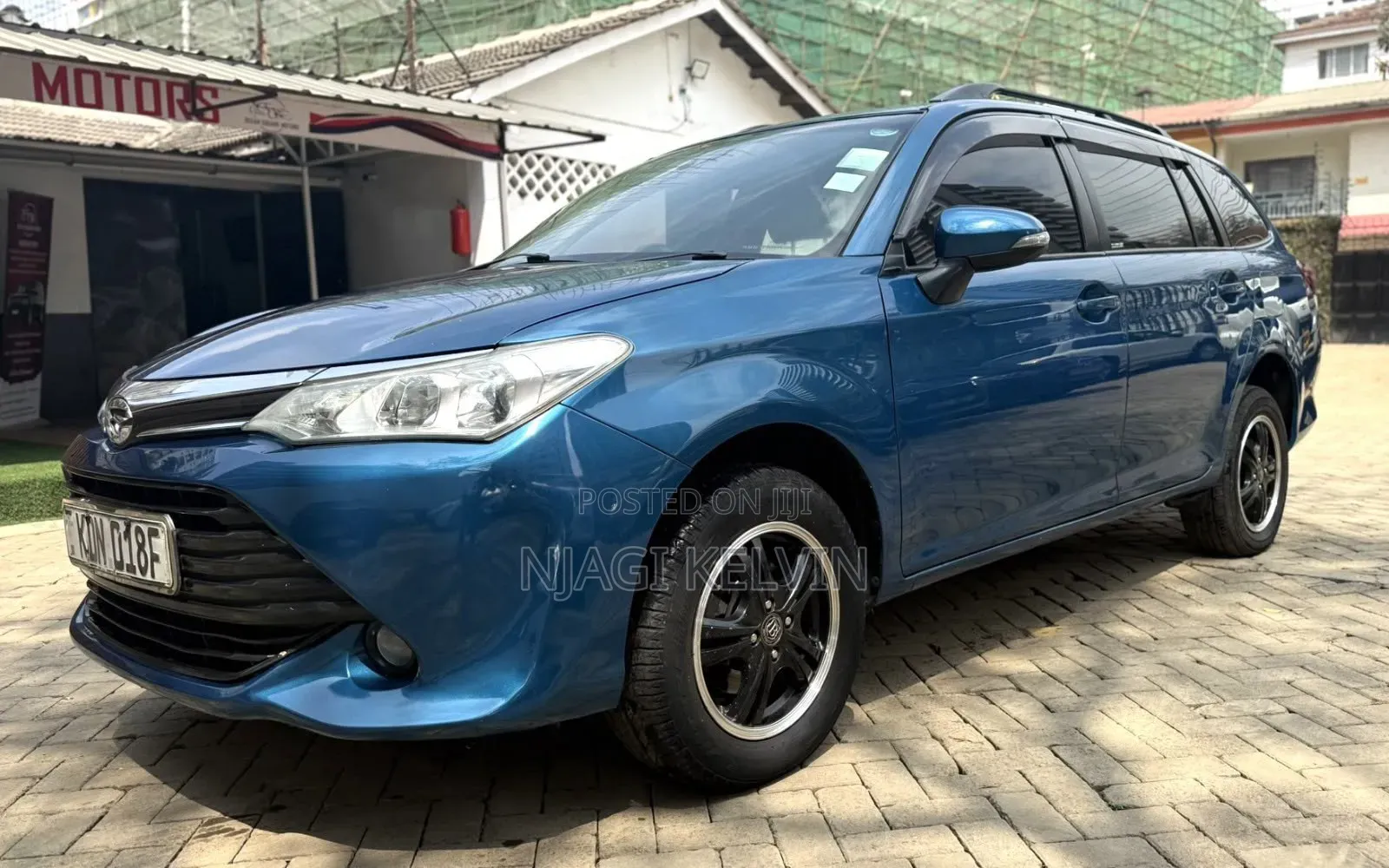 Toyota Corolla Fielder 2015 Blue