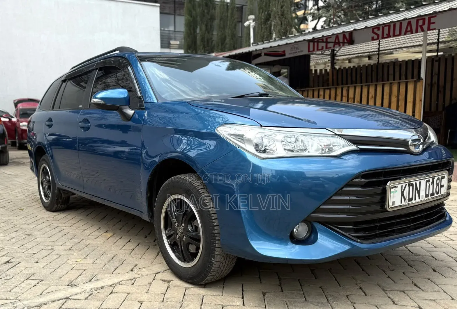 Toyota Corolla Fielder 2015 Blue