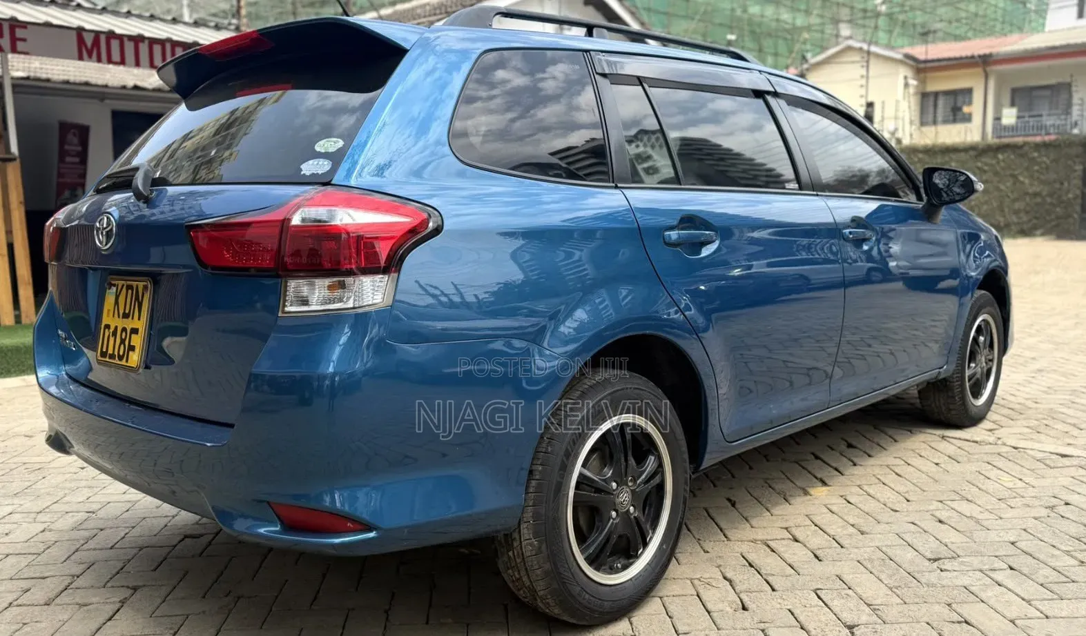 Toyota Corolla Fielder 2015 Blue