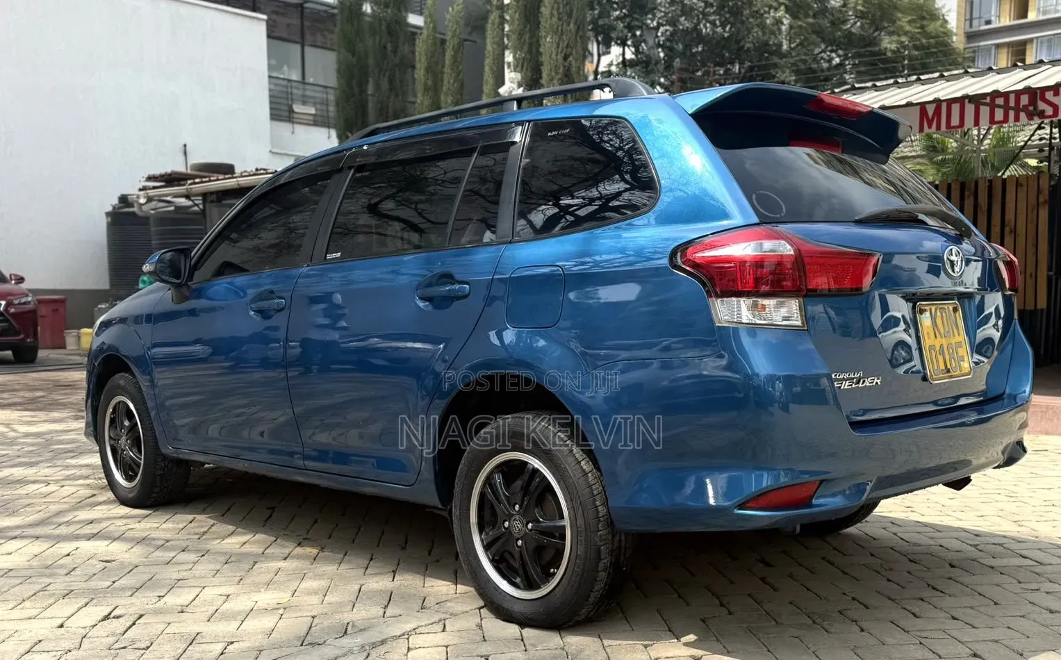 Toyota Corolla Fielder 2015 Blue