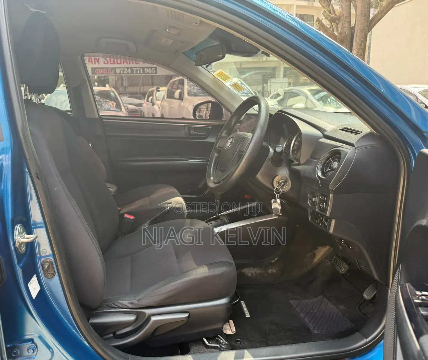Toyota Corolla Fielder 2015 Blue