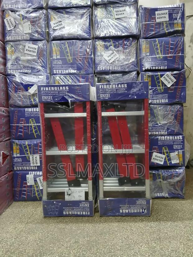 4×3 (3.8m)multipurpose Fiberglass Ladder