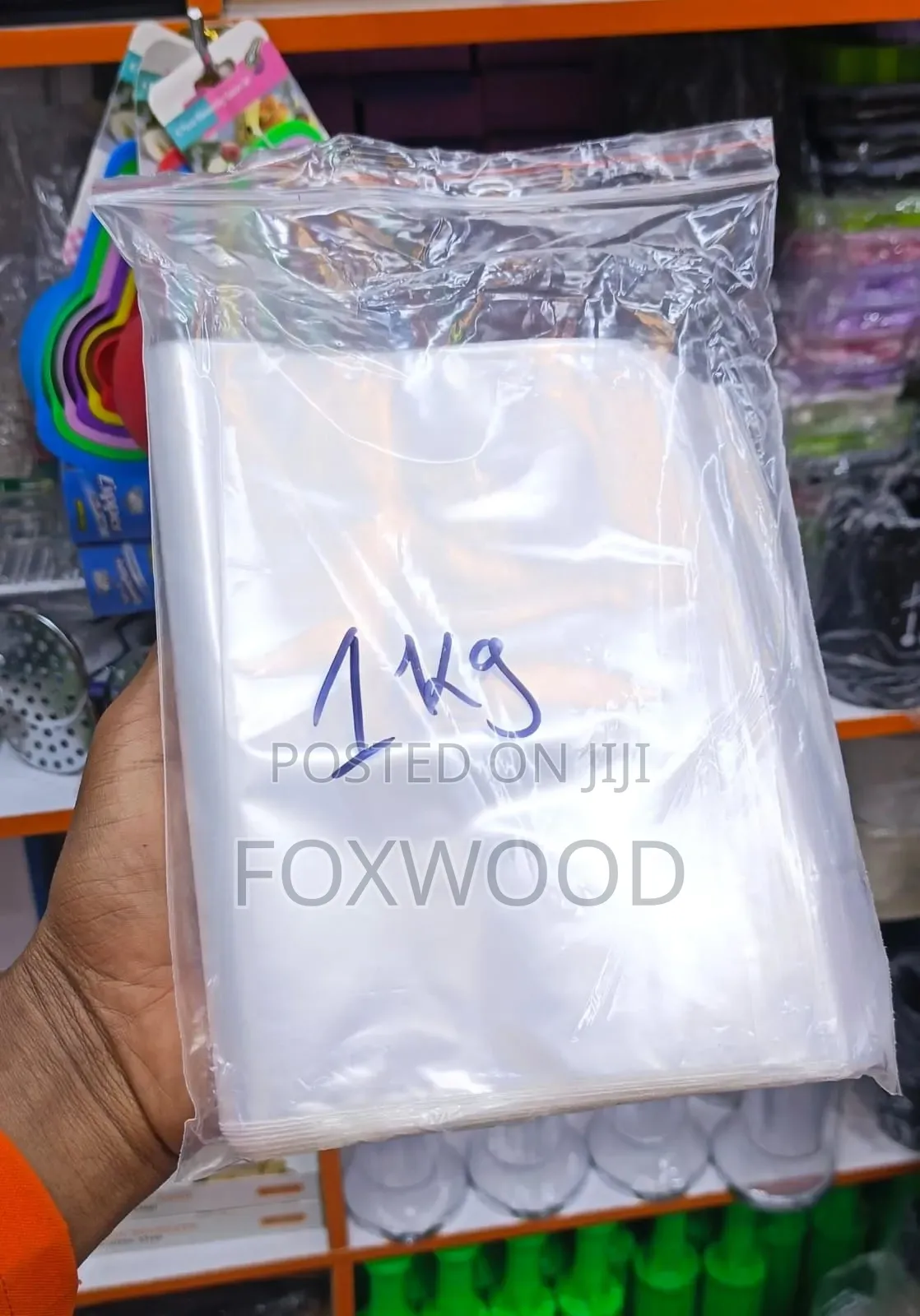 Transparent Strong Ziplock 1kg
