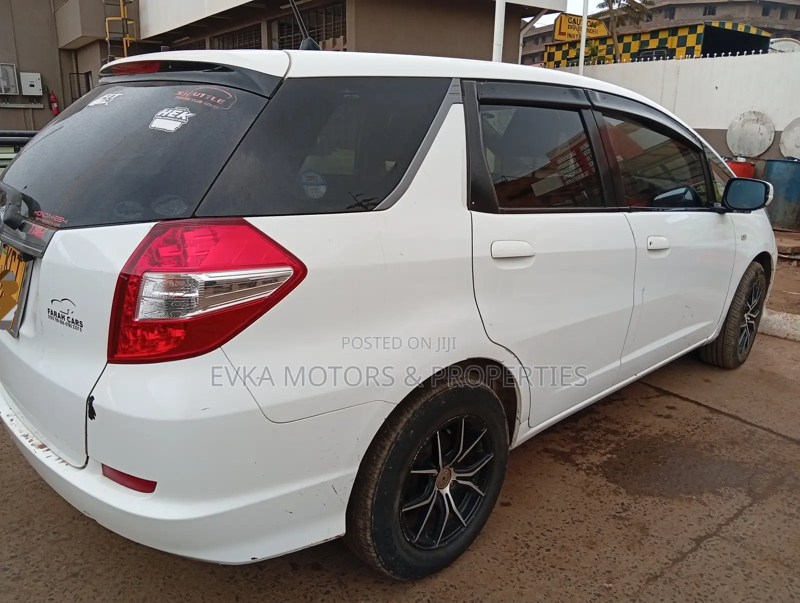 Honda Fit Shuttle 2012 White