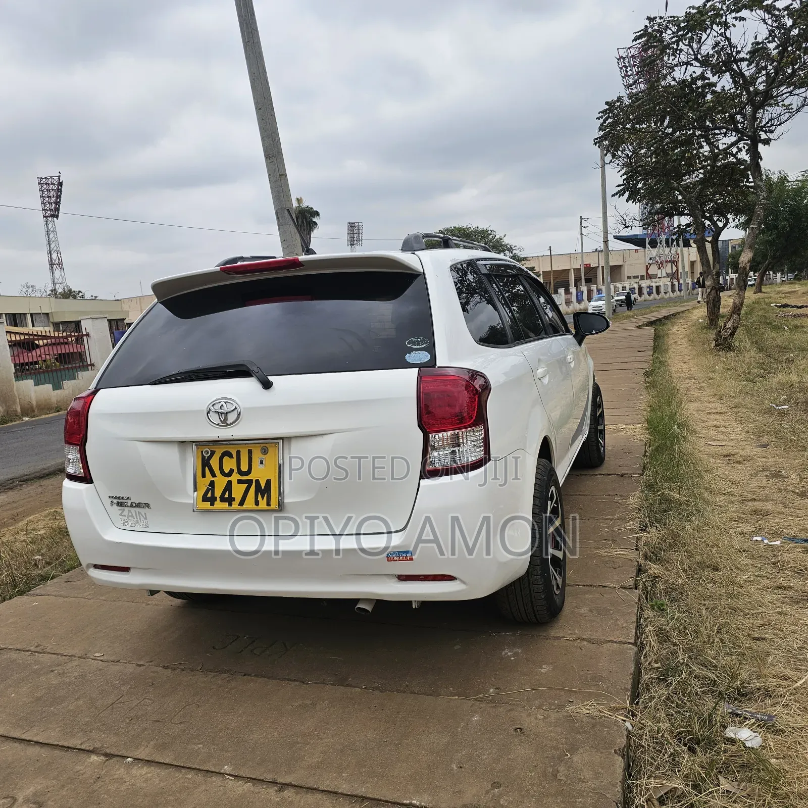 Toyota Corolla Fielder 2014 White