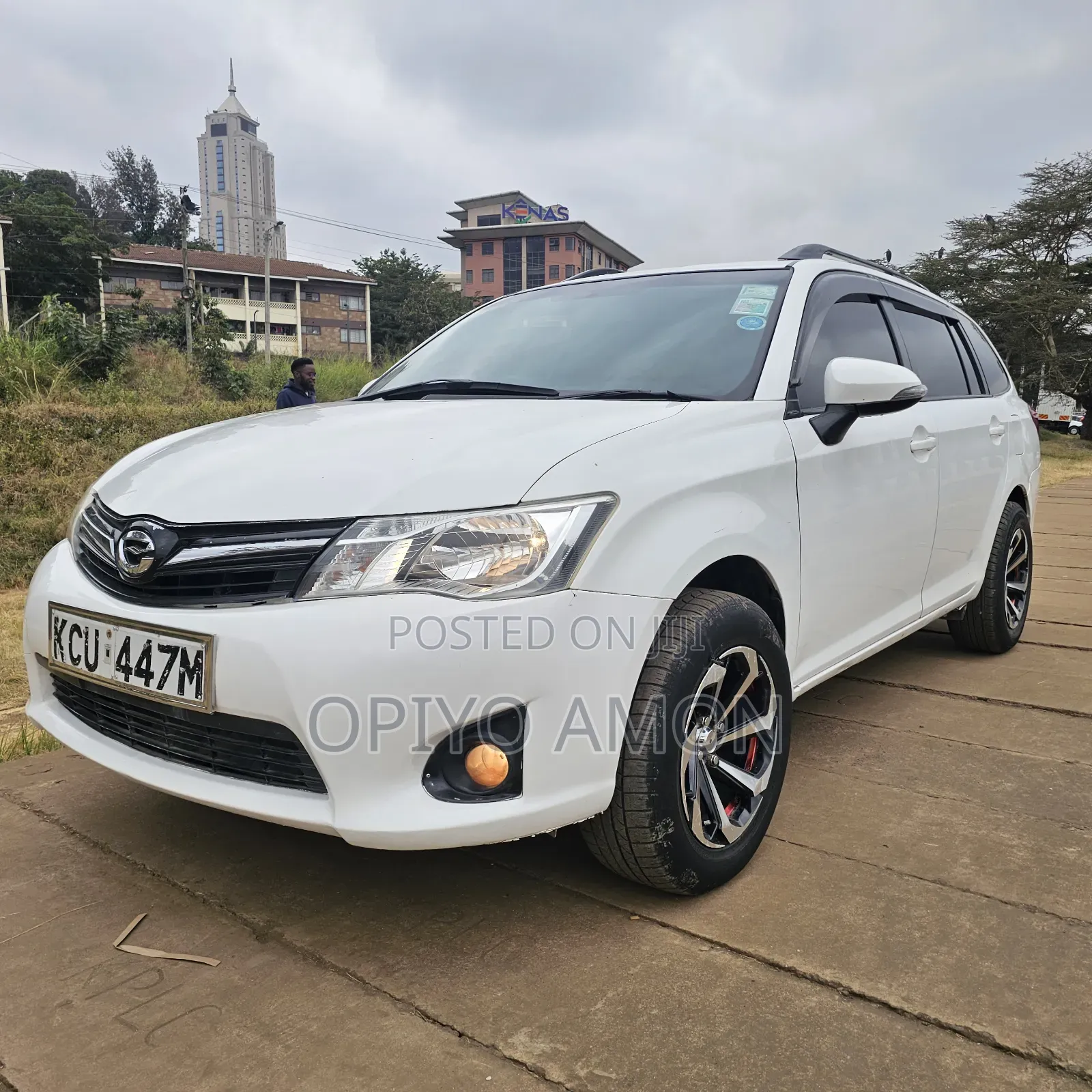 Toyota Corolla Fielder 2014 White