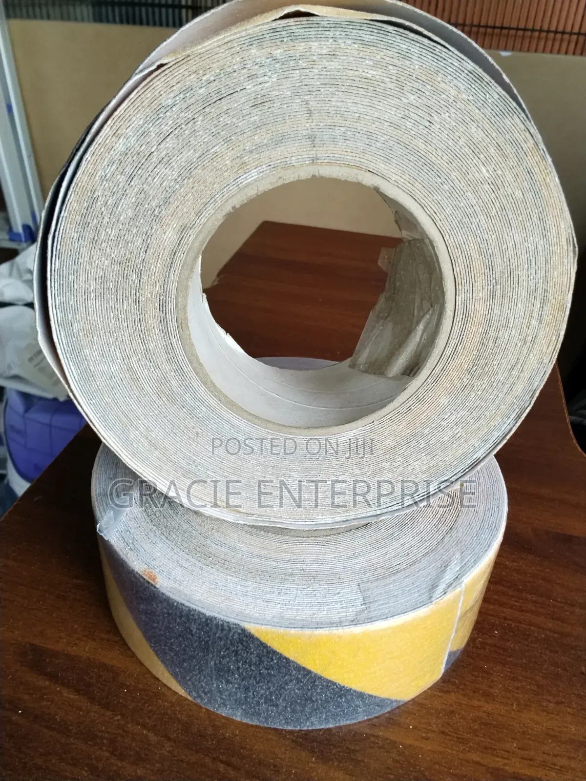 Black and Yellow Antislip Tape