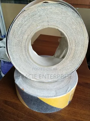 Black and Yellow Antislip Tape