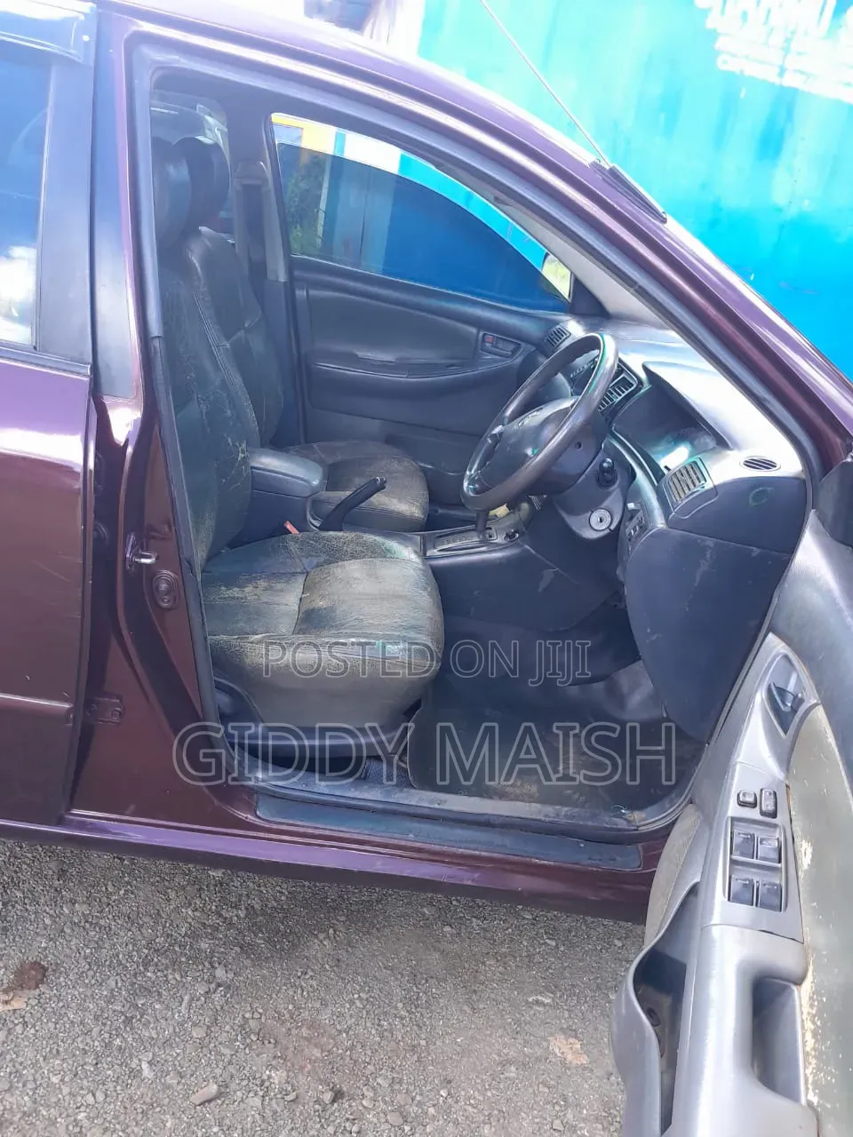 Toyota Corolla 2002 Maroon