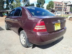 Toyota Corolla 2002 Maroon