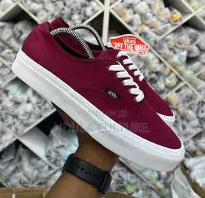 Plain Canvas Vans Sneakers