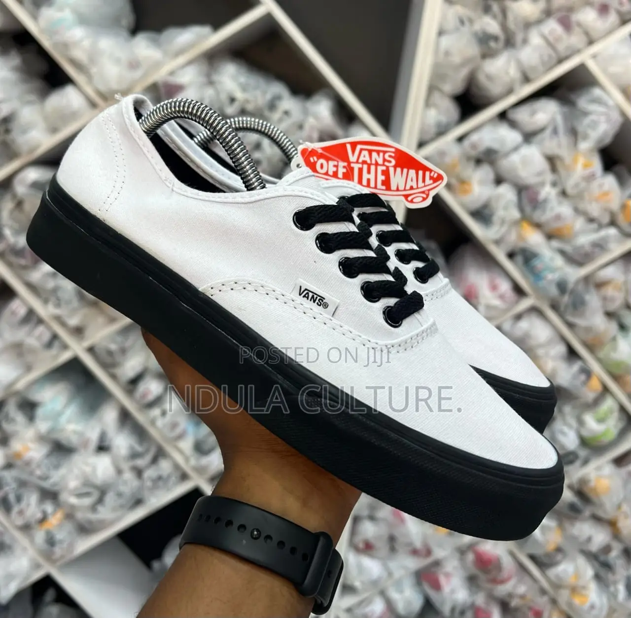 Plain Canvas Vans Sneakers