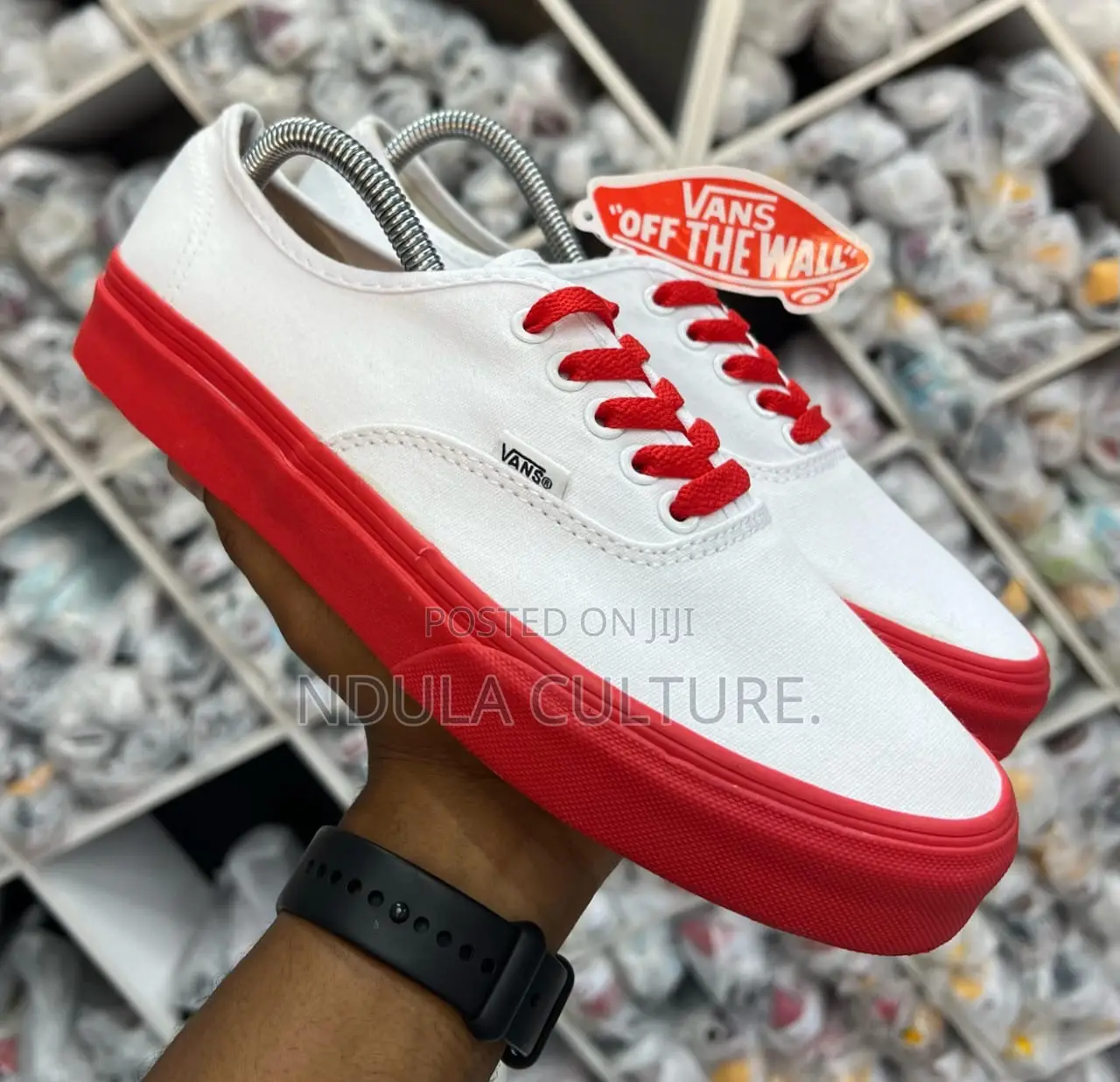 Plain Canvas Vans Sneakers