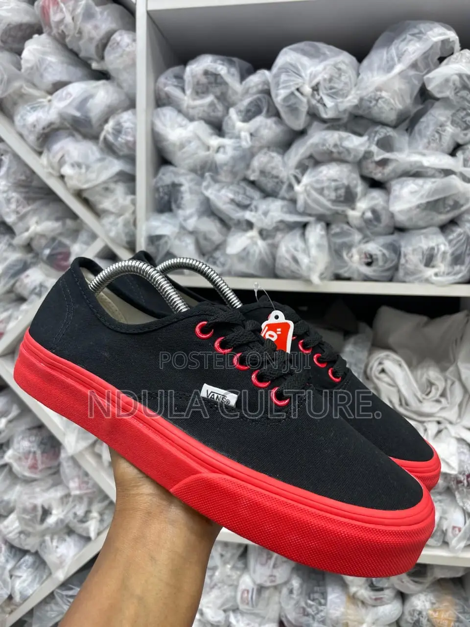 Plain Canvas Vans Sneakers