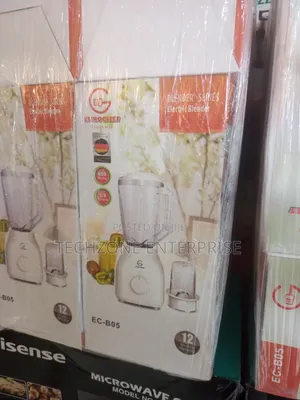 2 in 1 Eurochef 1.8 Liter 
With 4 Speed
3 Pin (With Fuse) Blender 