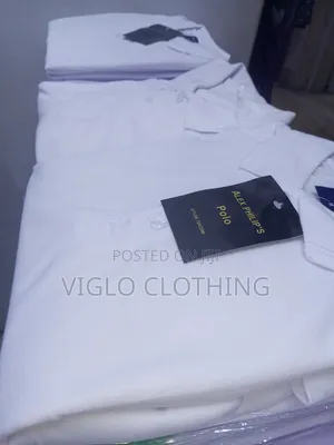White Plain Poloshirts in Wholesale and Single Orders