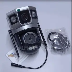 AC-Powered 4MP 4G LTE PTZ Dual-Lens Smart Security Camera
