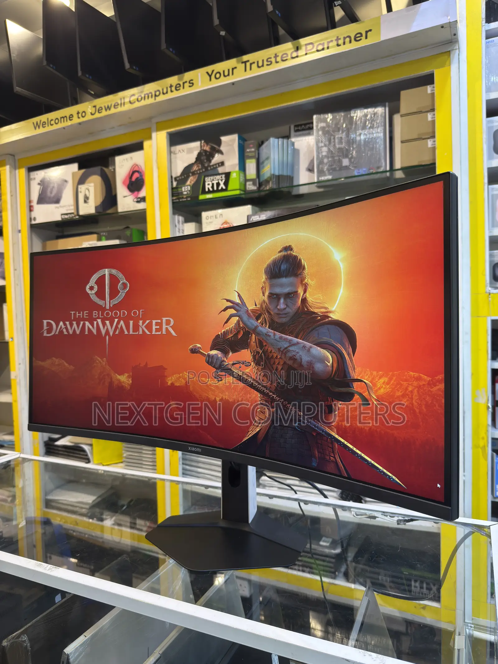 Xiaomi G34WQi 34” WQHD (3440 X 1440p)180Hz Curved Gaming Monitor