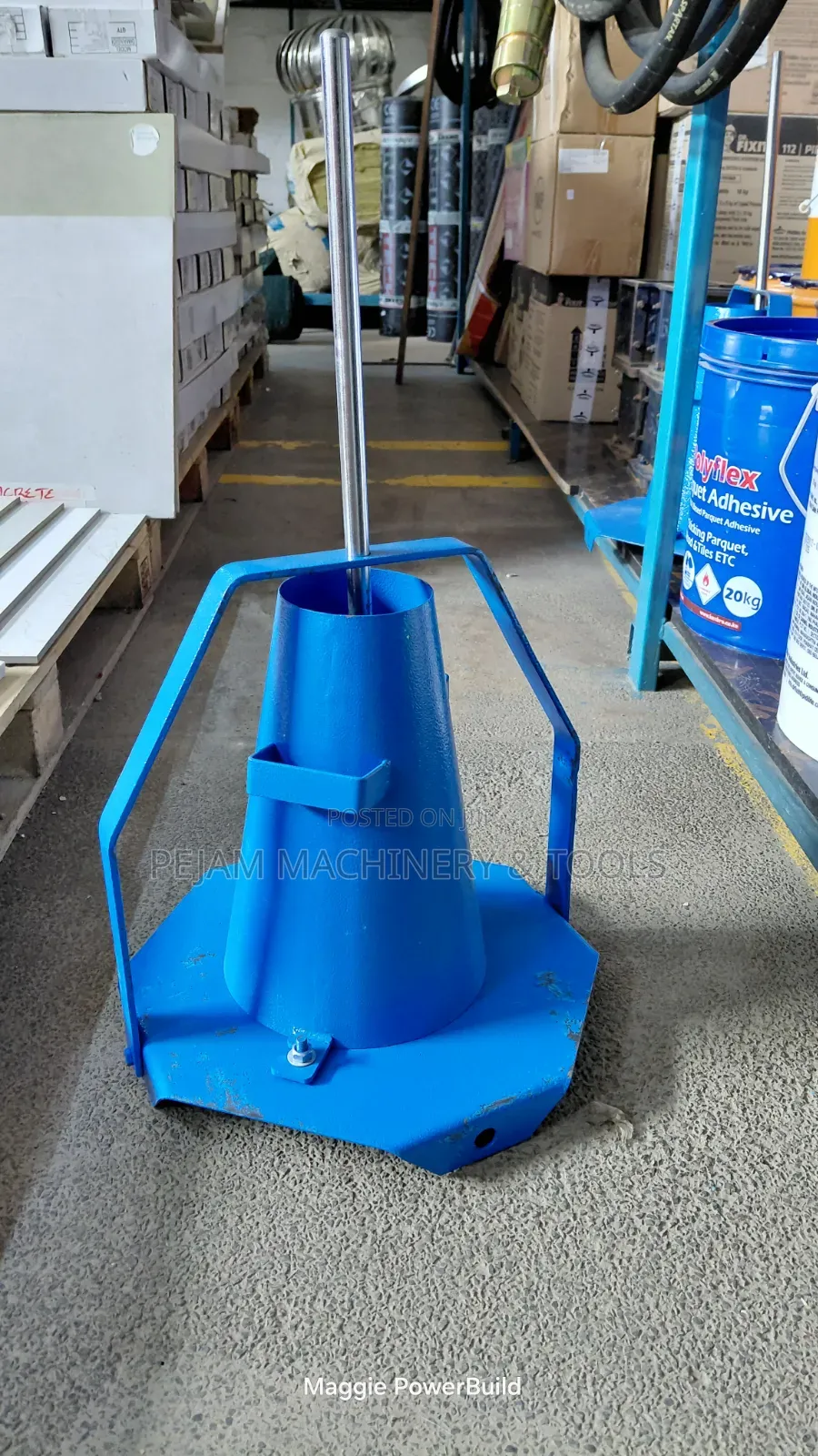 Concrete Slump Cone Test Apparatus