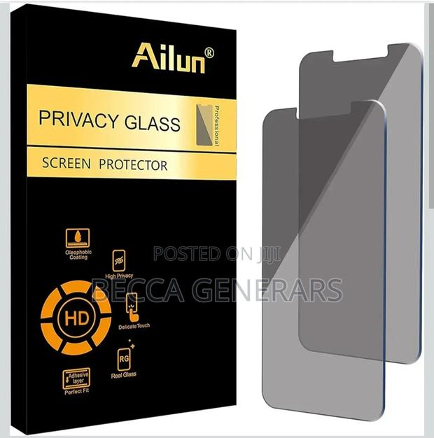 Privacy Screen Protector iPhone 17e/16e/14/13/13 Pro, 2 Pack, 6.1 Inch
