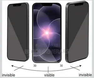 Privacy Screen Protector iPhone 17e/16e/14/13/13 Pro, 2 Pack, 6.1 Inch