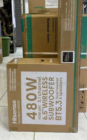 480WATTS Hisense Soundbar Hs3100 480WATTS