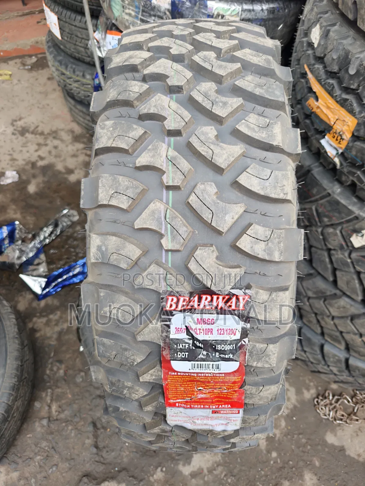 265/75r16 Bearway Tyre Mud-Terrein