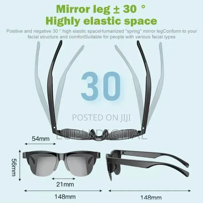 Bluetooth Wireless Smart Audio Sun Glasses S-01 Sunglasses