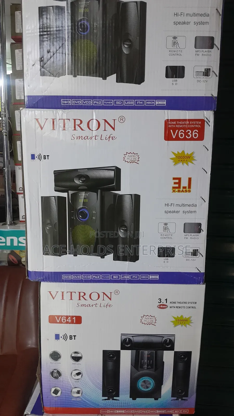 Vitrin 3.1ch HiFi Multimedia Sub-Woofer 60watts AC-DC