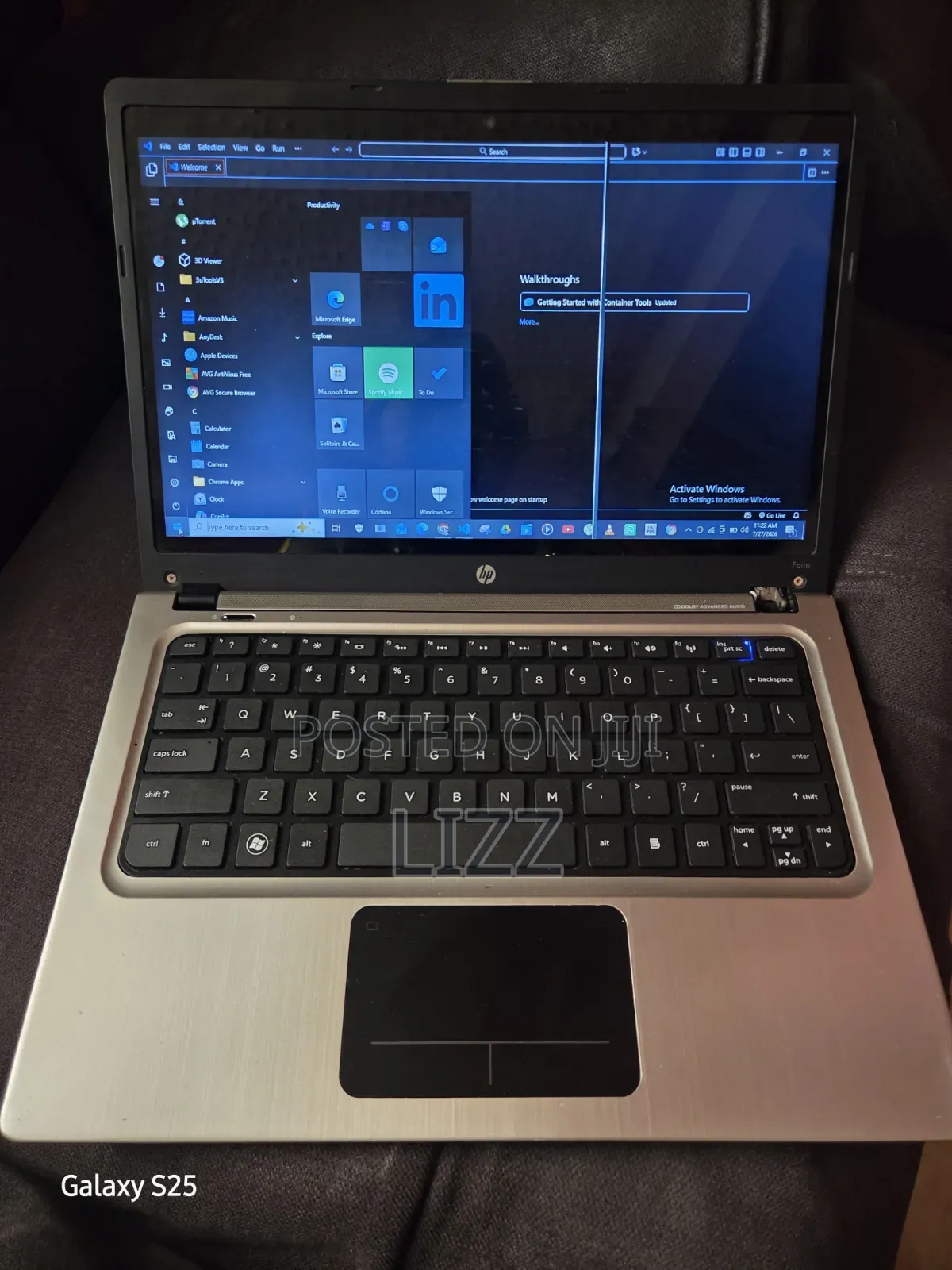 Laptop HP Folio 13 4GB Intel Core i5 SSD 128GB
