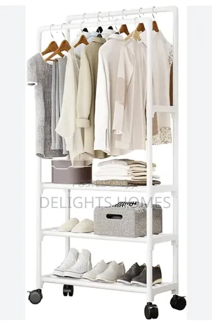 Rolling Garment Rack-Sc