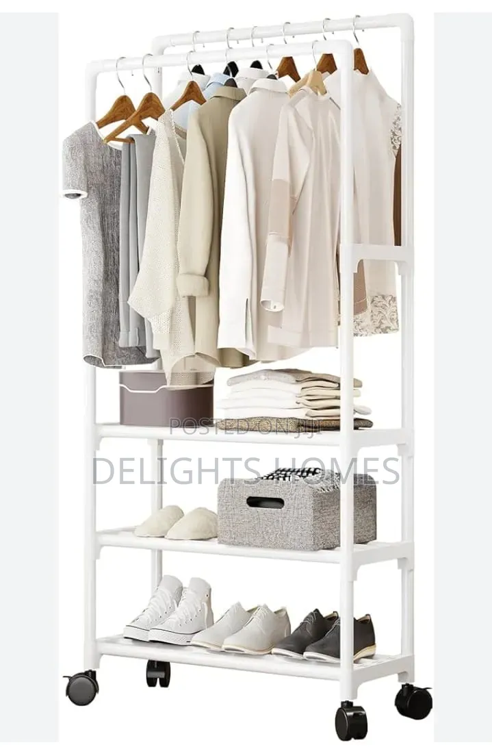 Rolling Garment Rack-Sc