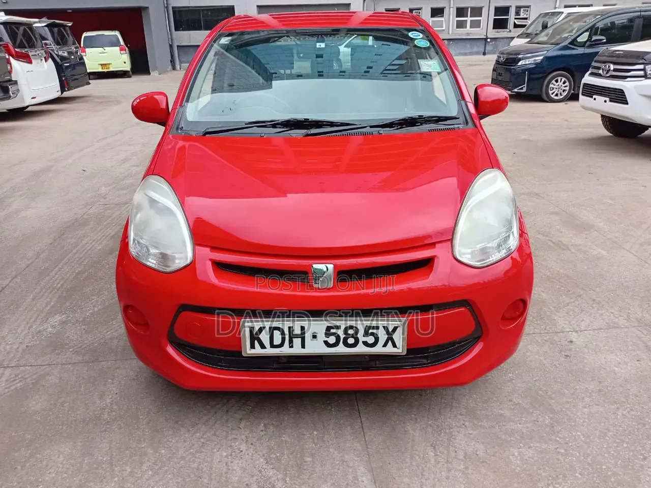 Toyota Passo 2015 Red