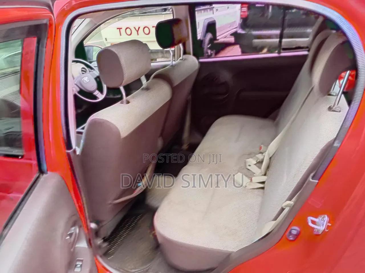 Toyota Passo 2015 Red