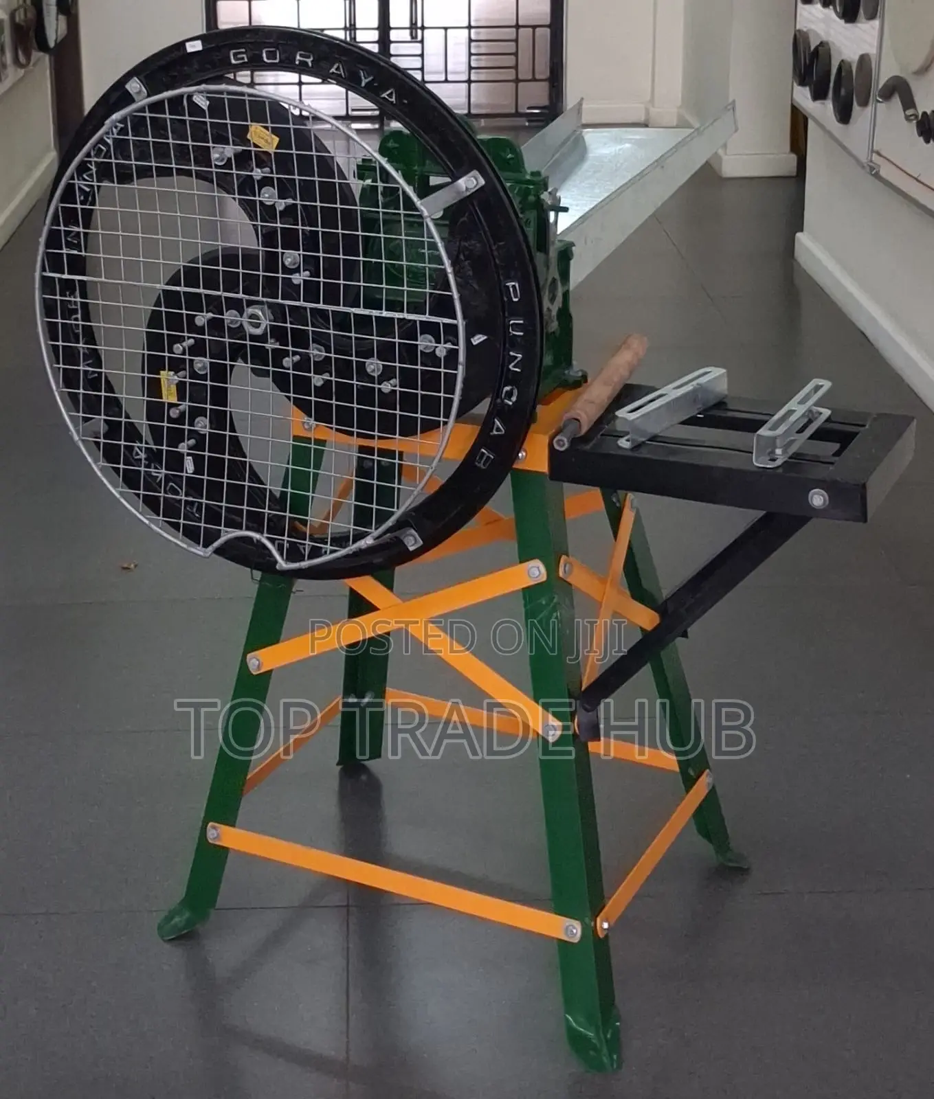 RAJA PREMIUM Chaff Cutter 3 BLADES With SIDE STAND With 2hp Motor