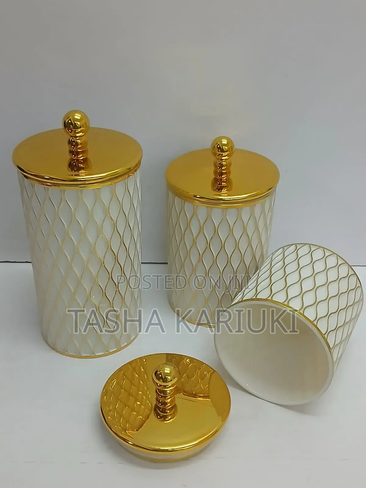 *3 in 1 Transparent Storage Jars*