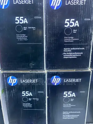 HP 55A Black Genuine Printer Cartridge (CE255A)