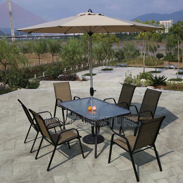 Dining Set; 4 Seater Foldable Outdoor Set - thumbnail 3