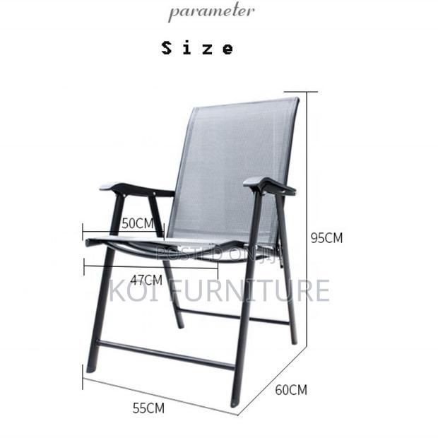Dining Set; 4 Seater Foldable Outdoor Set - thumbnail 5