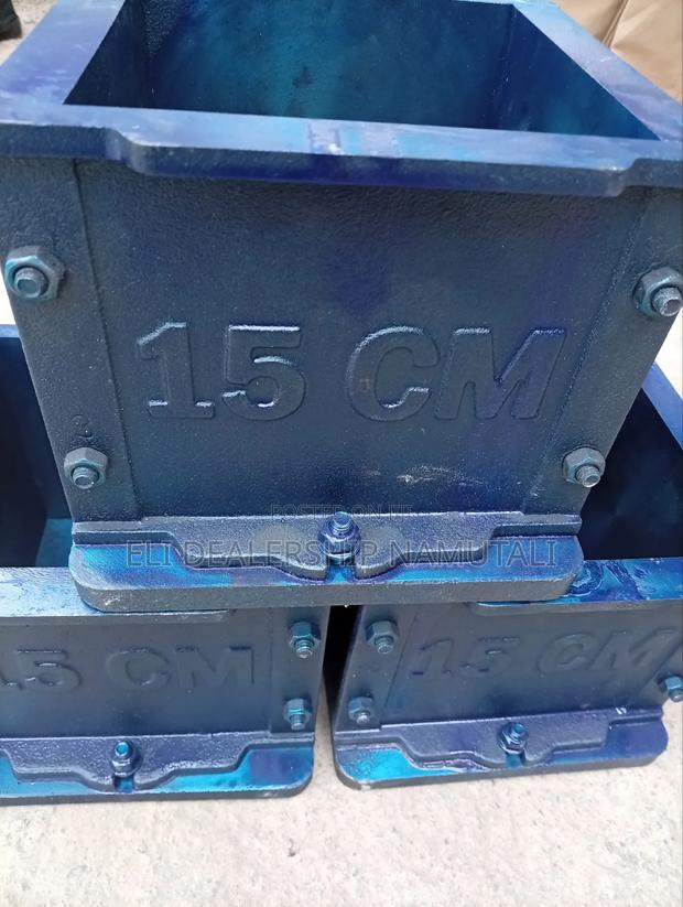 Reusable 150mm Concrete Cube Casting Mould - thumbnail 2