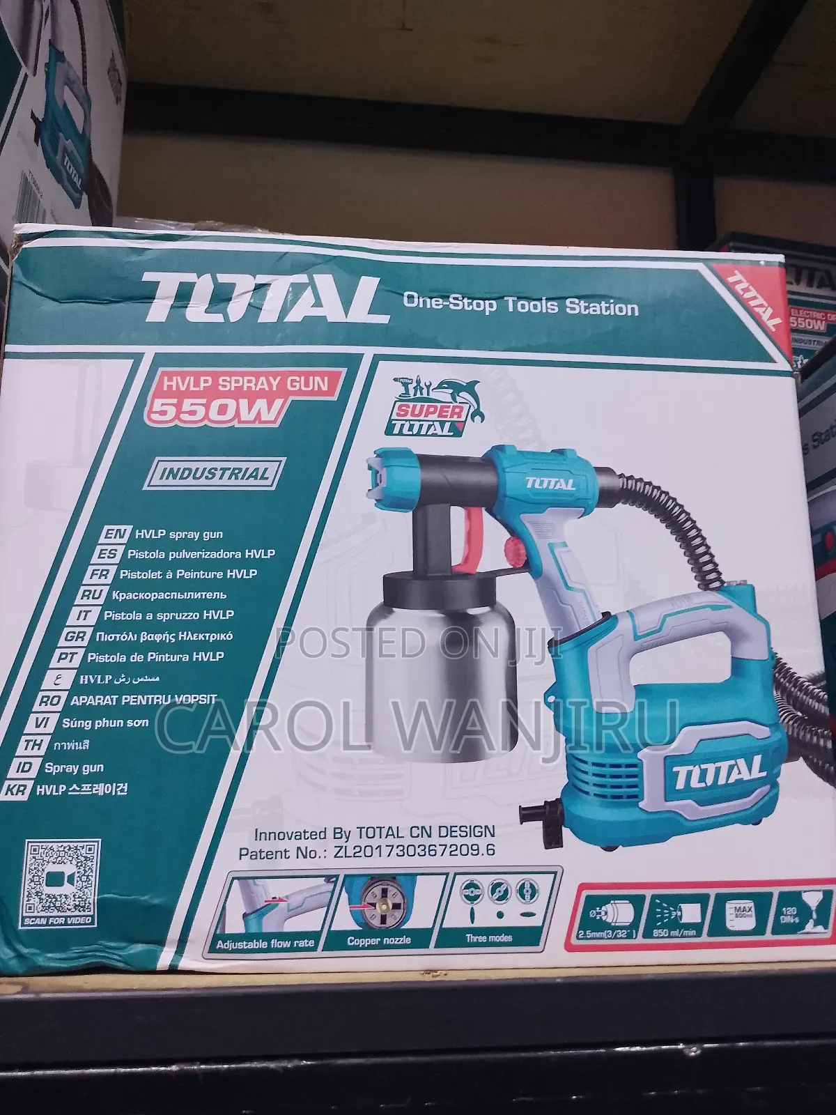 550W Total Spray