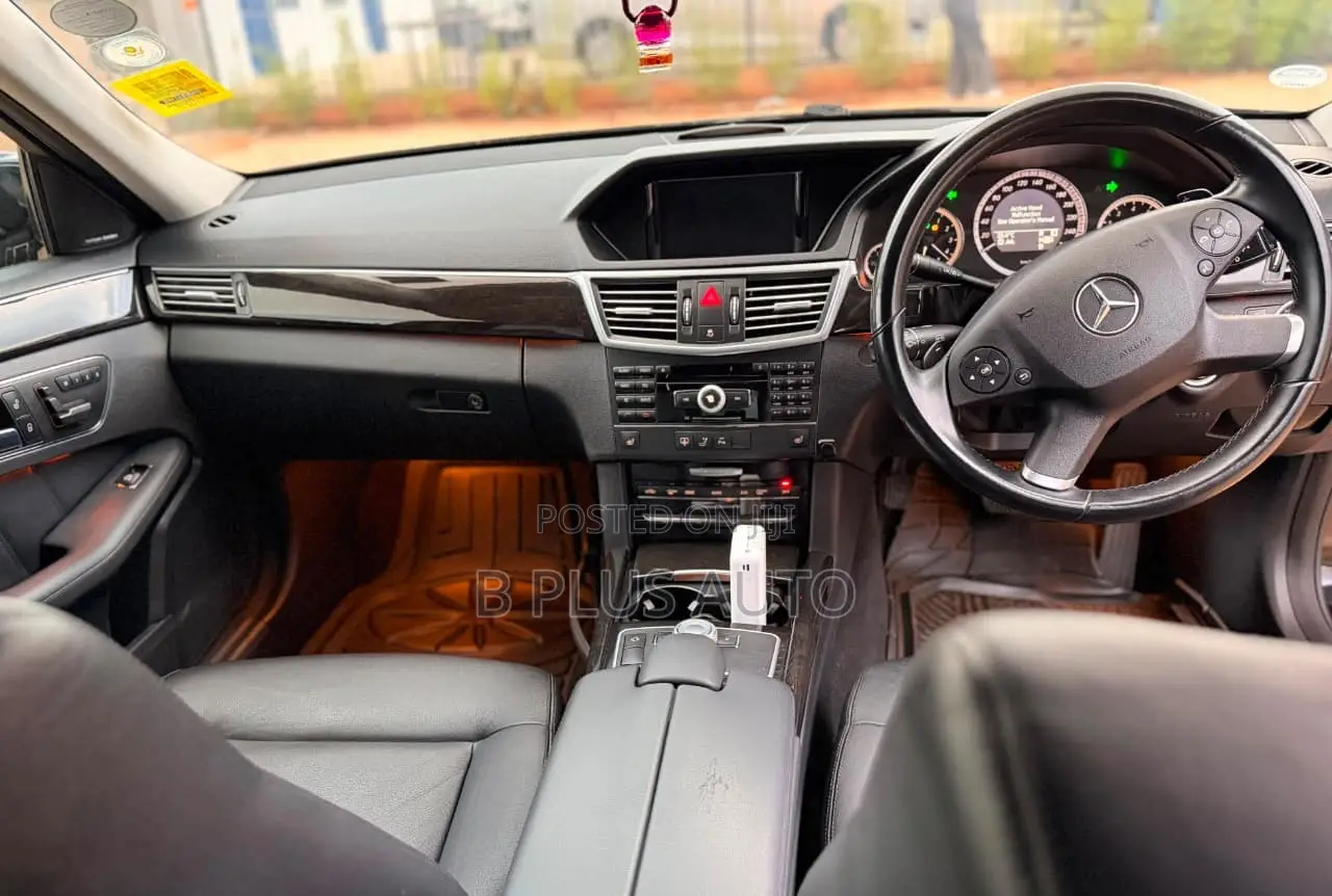 Mercedes-Benz E350 2010 Black